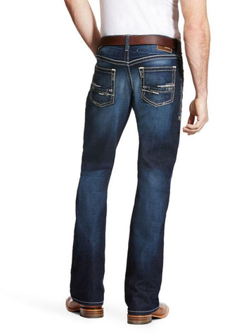 ARIAT Herren Jeans M4 Legacy – Bootcut, Stretch Freeman, 42W/32L, Bequeme Five-Pocket-Jeans
