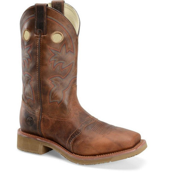 Double H® Men's 11" Wide Square Composite Toe ICE™ Ropers Double H® Men's 11" Wide Square Composite Toe ICE™ Ropers