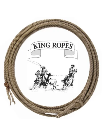 King Saddlery® 4-Strand 51-Thread Poly Calf Rope
