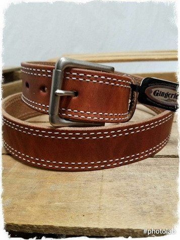 Nocona® Men's Brown Leather Galluse Suspenders