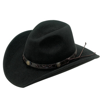 Twister® Black Dakota Crushable Cowboy Hat