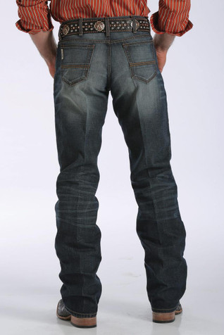 CinchÂ® Men's R2 White Label Dark Wash Jeans
