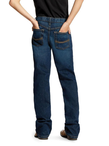 Ariat® Boys' Chief B4 Relaxed Stretch Legacy Bootcut Jeans Ariat® Boys' Chief B4 Relaxed Stretch Legacy Bootcut Jeans