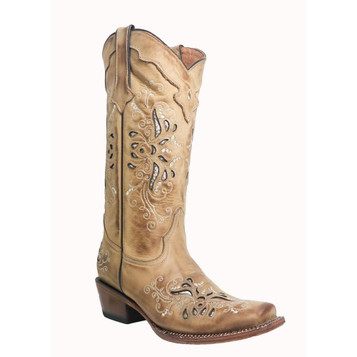 Tanner Mark® Ladies' Tan Fashion W/Underlay Tanner Mark® Ladies' Tan Fashion W/Underlay