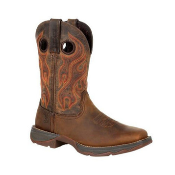 SALE Durango® Ladies' Brown Rebel Square Toe Workboots SALE Durango® Ladies' Brown Rebel Square Toe Workboots