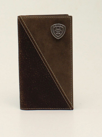 Ariat® Men's Leather Tri-Fold Wallet - Fort Brands