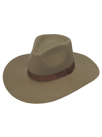 TwisterÂ® Dallas Black Felt Western Hat