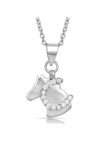 Montana Silversmiths® Ladies' Horsing Around Charm Necklace Montana Silversmiths® Ladies' Horsing Around Charm Necklace