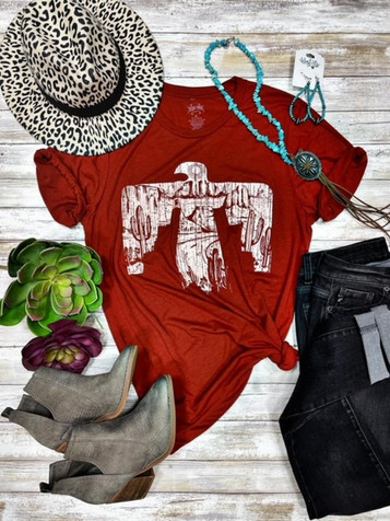 Texas True Threads® Desert Scene Thunderbird SS Tee