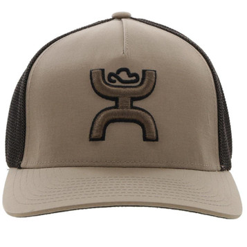 Hooey® "Coach" Tan and Brown Flexfit Cap Hooey® "Coach" Tan and Brown Flexfit Cap