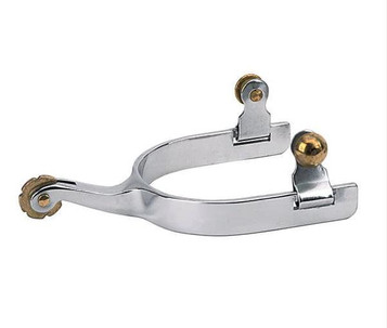 Weaver Leather® Men's Roping Spurs with Plain Band Weaver Leather® Men's Roping Spurs with Plain Band