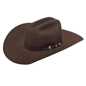 Ariat® 3X Wool 4 1/4 Brim Chocolate Felt Hat