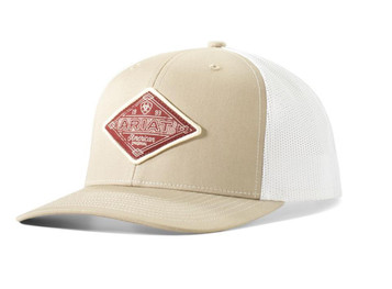 Ariat® Men's Diamond Patch Cream Cap Ariat® Men's Diamond Patch Cream Cap