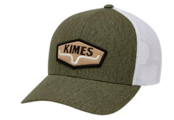 Kimes Ranch® Olive Box Spring Trucker Cap Kimes Ranch® Olive Box Spring Trucker Cap