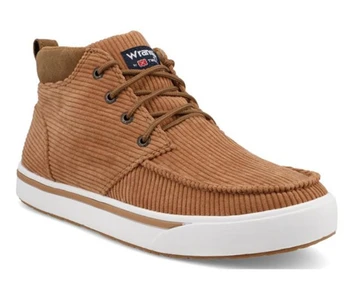 SALE Twisted X® Men's Wrangler® Tan Corduroy Kicks Casual Shoes