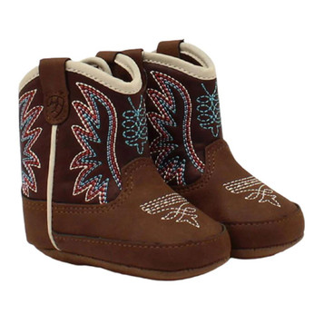 M & F WESTERN PRODUCTS Ariat® Infant Lil' Stompers Briar Brown Booties M & F WESTERN PRODUCTS Ariat® Infant Lil' Stompers Briar Brown Booties