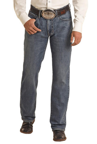 Rock & Roll Denim® Men's Dark Vintage '46 Relaxed Rope Stitch