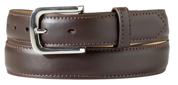 M & F WESTERN PRODUCTS Nocona® Men's Brown Strap with Silver Buckle Belt