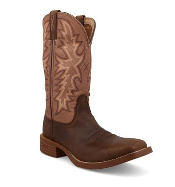 SALE Twisted X® Ladies' Tech X™ Tobacco Brown/Tan Square Toe Boots SIZE 6 SALE Twisted X® Ladies' Tech X™ Tobacco Brown/Tan Square Toe Boots SIZE 6