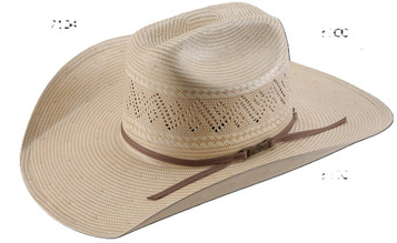 American Hat Co.® S-Minnick 6000 Two-Tone Rancher Crown Straw Hat American Hat Co.® S-Minnick 6000 Two-Tone Rancher Crown Straw Hat