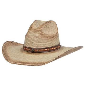 M&F Western® Carson Burnished Palm Wind Straw Hat M&F Western® Carson Burnished Palm Wind Straw Hat