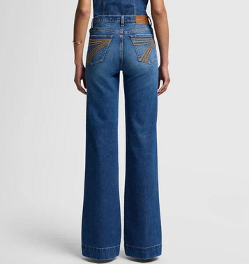 7 For All Mankind® Ladies' Left Hand Modern Dojo Jeans in Secretariat 7 For All Mankind® Ladies' Left Hand Modern Dojo Jeans in Secretariat