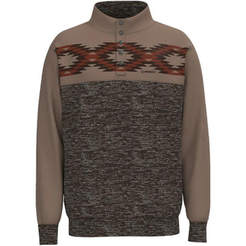 SALE Hooey® Men's Stevie Brown/Tan Aztec Pullover