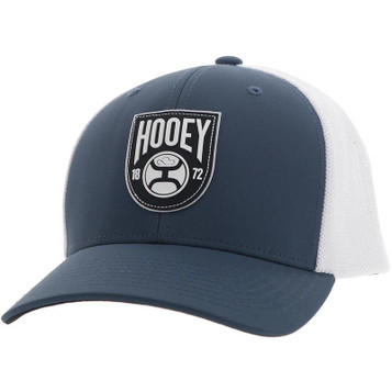 Hooey® Men's Blue/White Bronx Black/White Patch Cap Hooey® Men's Blue/White Bronx Black/White Patch Cap