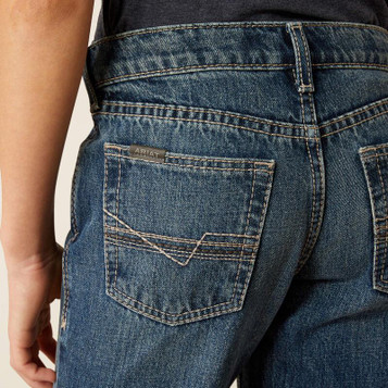 SALE Ariat® Boys' B4 Relaxed Kelvin Boot Cut Jeans in Dakota SALE Ariat® Boys' B4 Relaxed Kelvin Boot Cut Jeans in Dakota