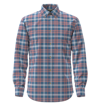SALE Wrangler Riata® Men's L/S Plaid Classic Fit Button Shirt