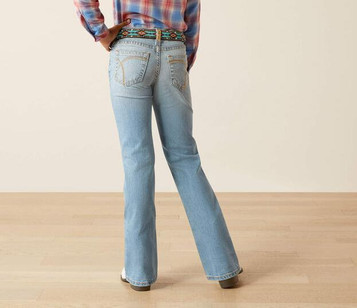 Ariat® Girls' Hasley Boot Cut Jeans in Porto