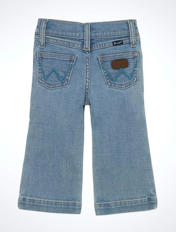 Wrangler® Infant/Toddler Girl Wide Leg Trouser Jeans