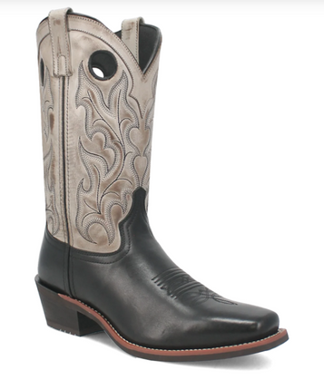 SALE Dan Post Laredo® Men's Black/Smoke Westgate 12" Cutter Toe Boots