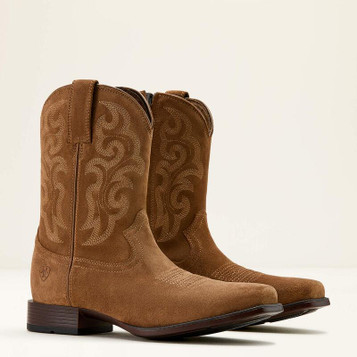 ●THEAIRTOWN● doto lace bootsut Justin Men's Conductor Round Toe Lacer Original Work Boots