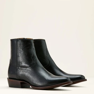 SALE Ariat® Men's Inkwell Black Barrett Short Zipper Boots