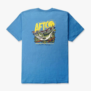 AFTCO® Men's S/S Azure Heather Shelter T-Shirt
