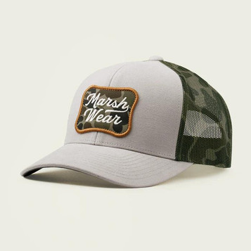 Marsh Wear® Stone/Camo Roadside Trucker Cap