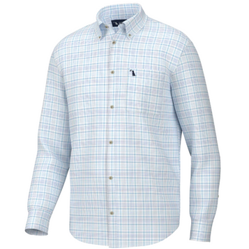 SALE Local Boy® Mens' L/S Checkered/Plaid Stamps Button Dress Shirt