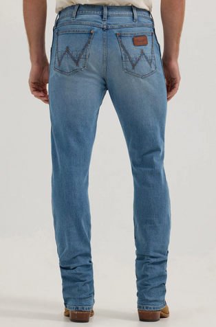 SALE Wrangler Retro® Men's Slim Fit Boot Cut Jeans in Charles