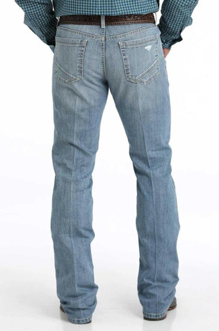 Cinch® Men's Ian Light Stone Slim Fit Boot Cut Jeans Cinch® Men's Ian Light Stone Slim Fit Boot Cut Jeans