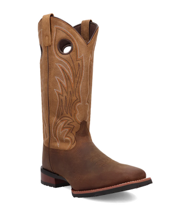SALE Laredo® Men's Brown/Tan Cullen Broad Square Toe Boots