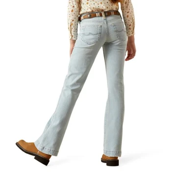 SALE Ariat® Girls' Light Denim Zoe Trouser Jeans in Fawn
