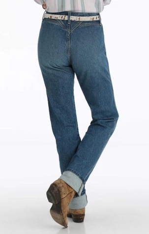SALE Cruel Denim® Ladies' Medium Stone Quinn Bareback Tapered Jeans