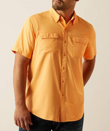 SALE Ariat® Men's S/S Peach VentTEK Outbound Fitted Button Shirt
