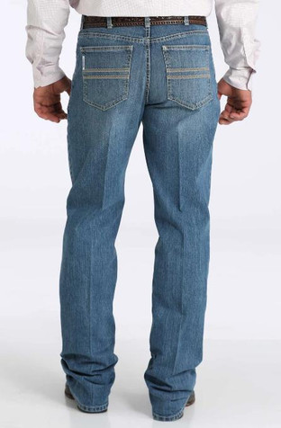 Cinch® Men's White Label Medium Wash Indigo Straight Leg Jeans