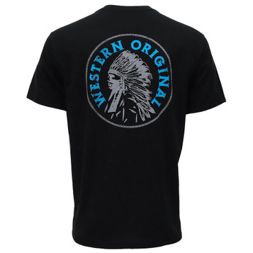 Hooey® Men's S/S Black Quanah Native T-Shirt Hooey® Men's S/S Black Quanah Native T-Shirt