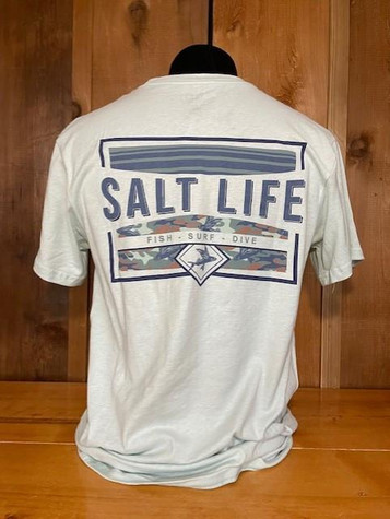 Salt Life® Men's S/S Sky Bound Fresh Mint T-Shirt