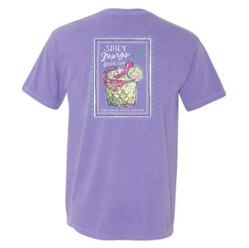 SALE Southern Fried Cotton® Ladies' S/S Violet Spicy Margarita T-Shirt