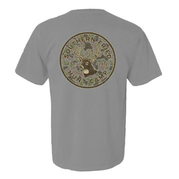 SALE Southern Fried Cotton® Men's S/S Granite Gray 10 Point Buck T-Shirt