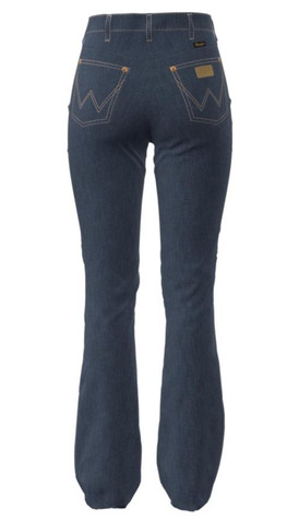 Wrangler® x Lainey Wilson Ladies' Boho Wash Boot Hugger Jeans Wrangler® x Lainey Wilson Ladies' Boho Wash Boot Hugger Jeans